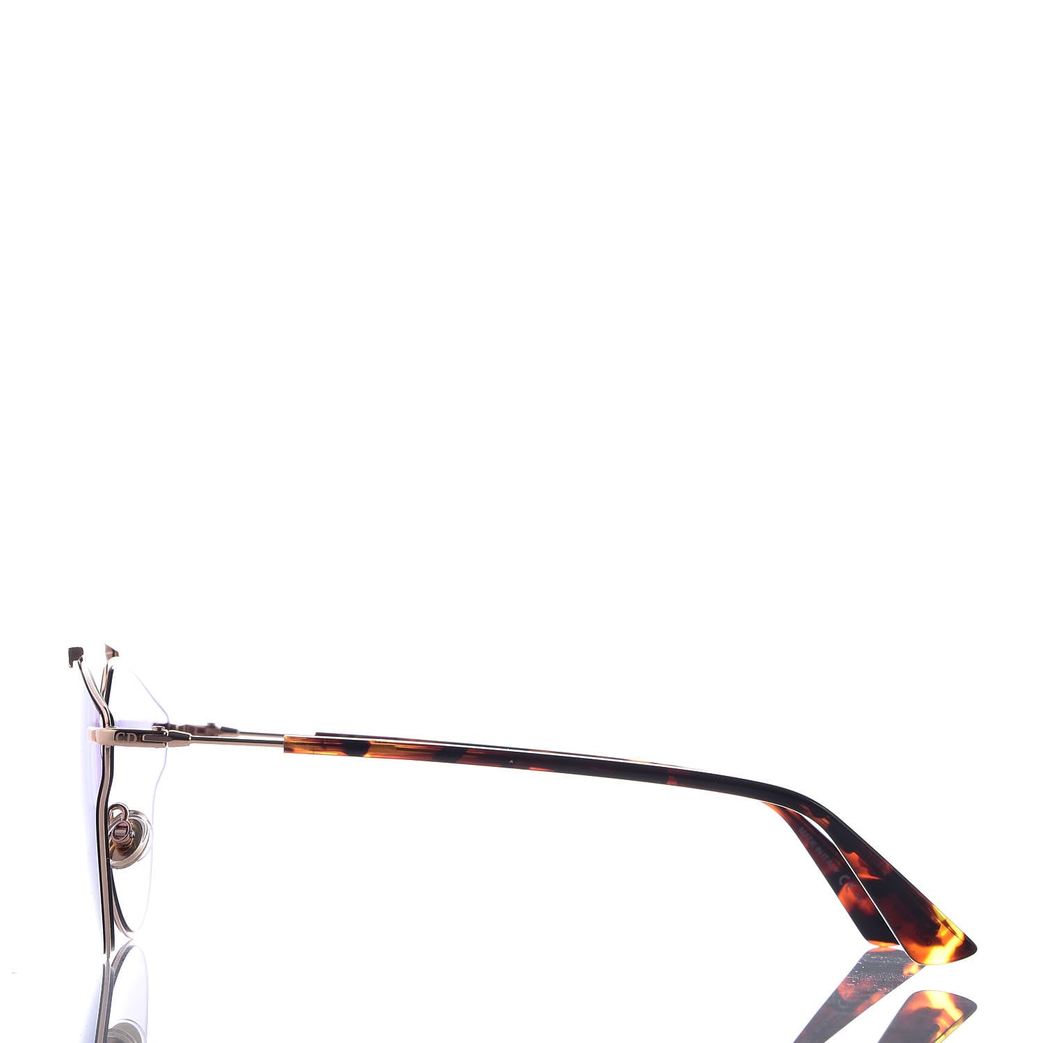 Christian Dior So Real Pop Sunglasses Rose Gold Purple 3 of 8