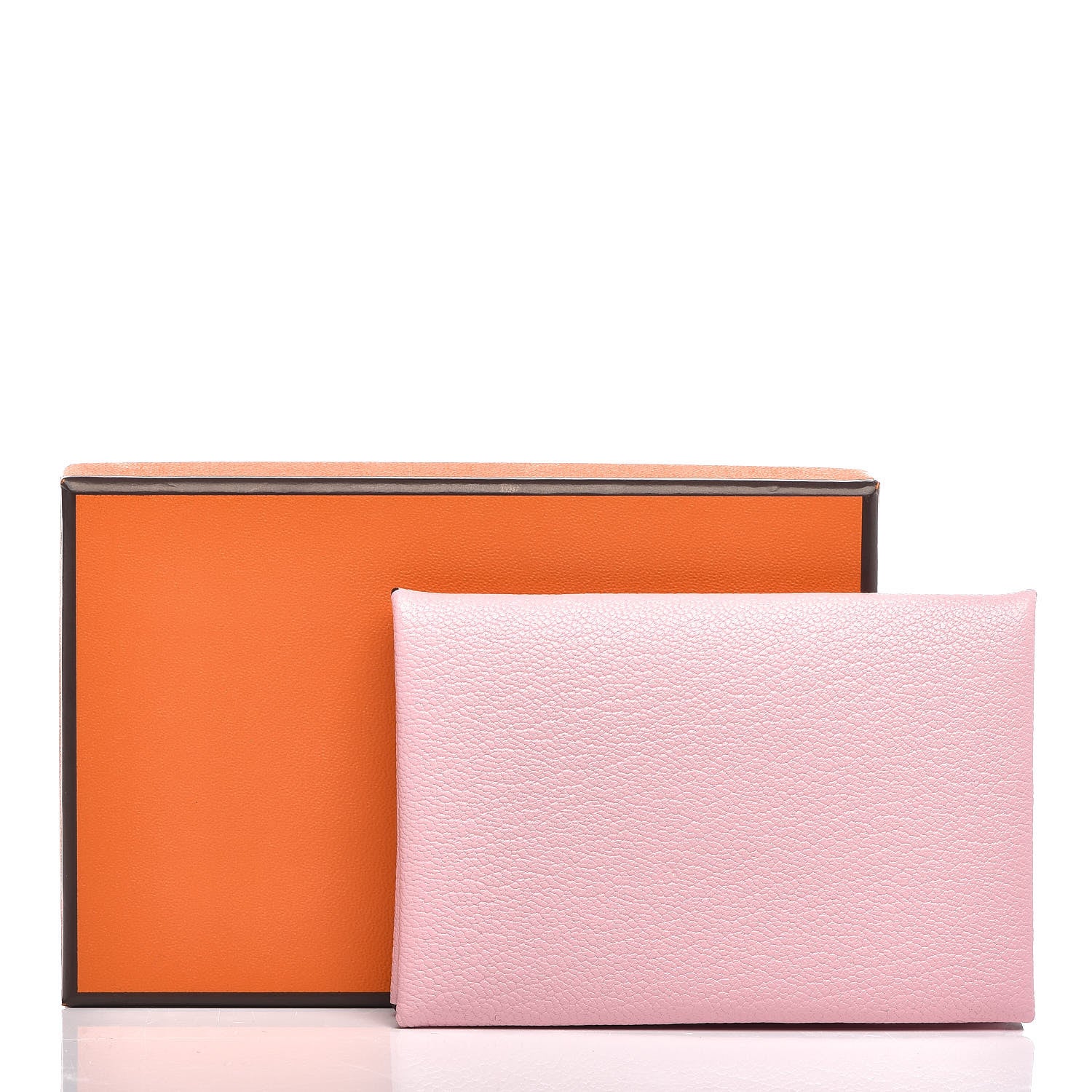 Hermes Chevre Mysore Calvi Card Case Rose Sakura 438958 – FASHIONPHILE
