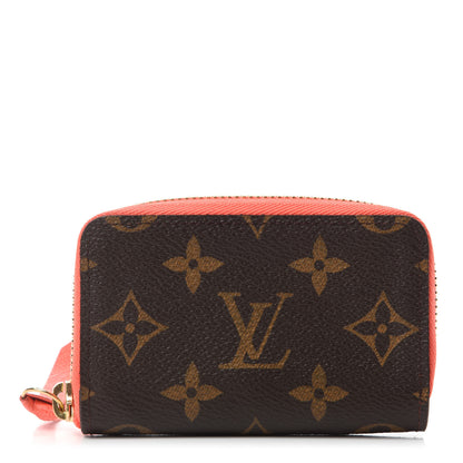 Louis Vuitton Monogram Zippy Multicartes Corail 1 of 8