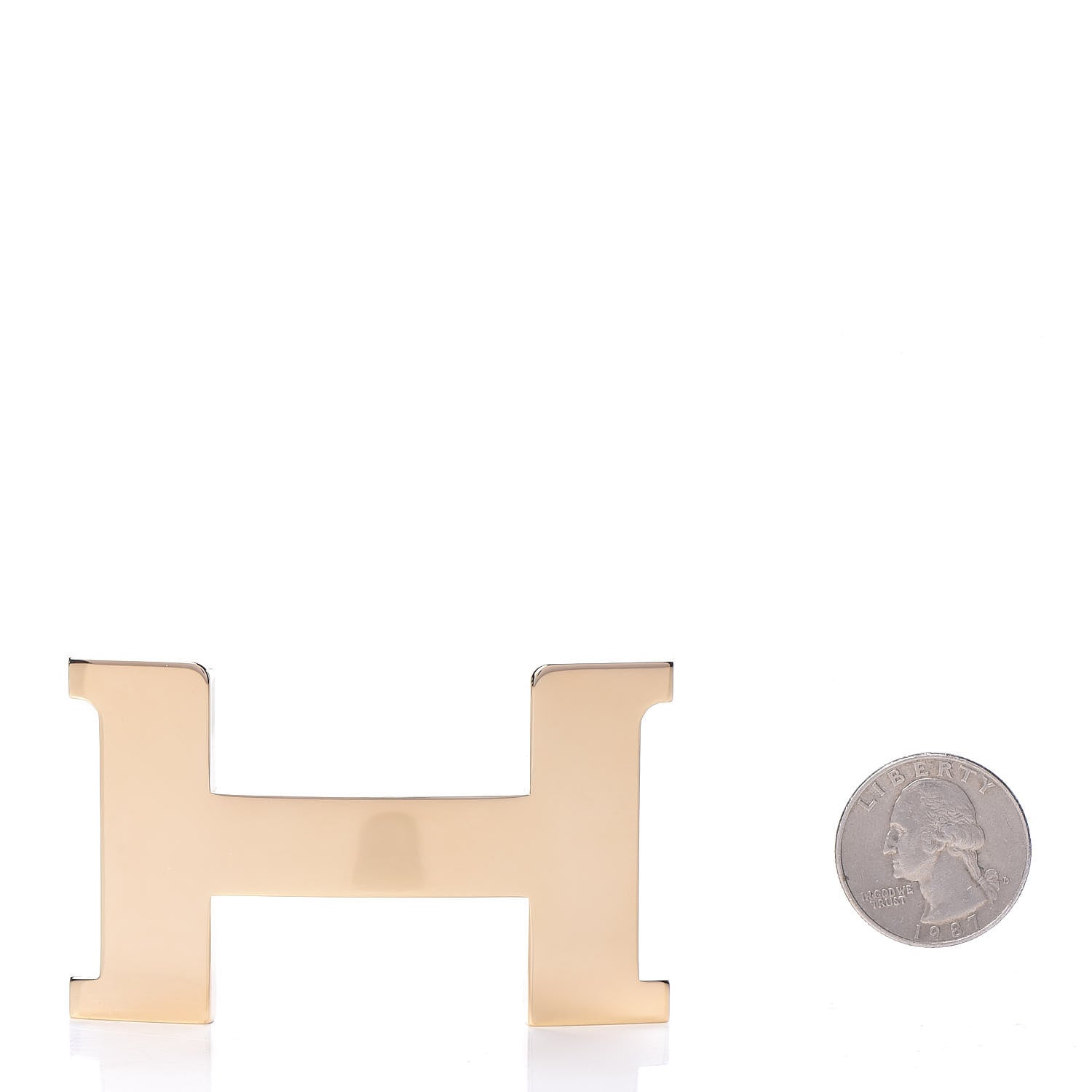 Hermes Polished Constance 42mm Belt Buckle Gold 2 of 4