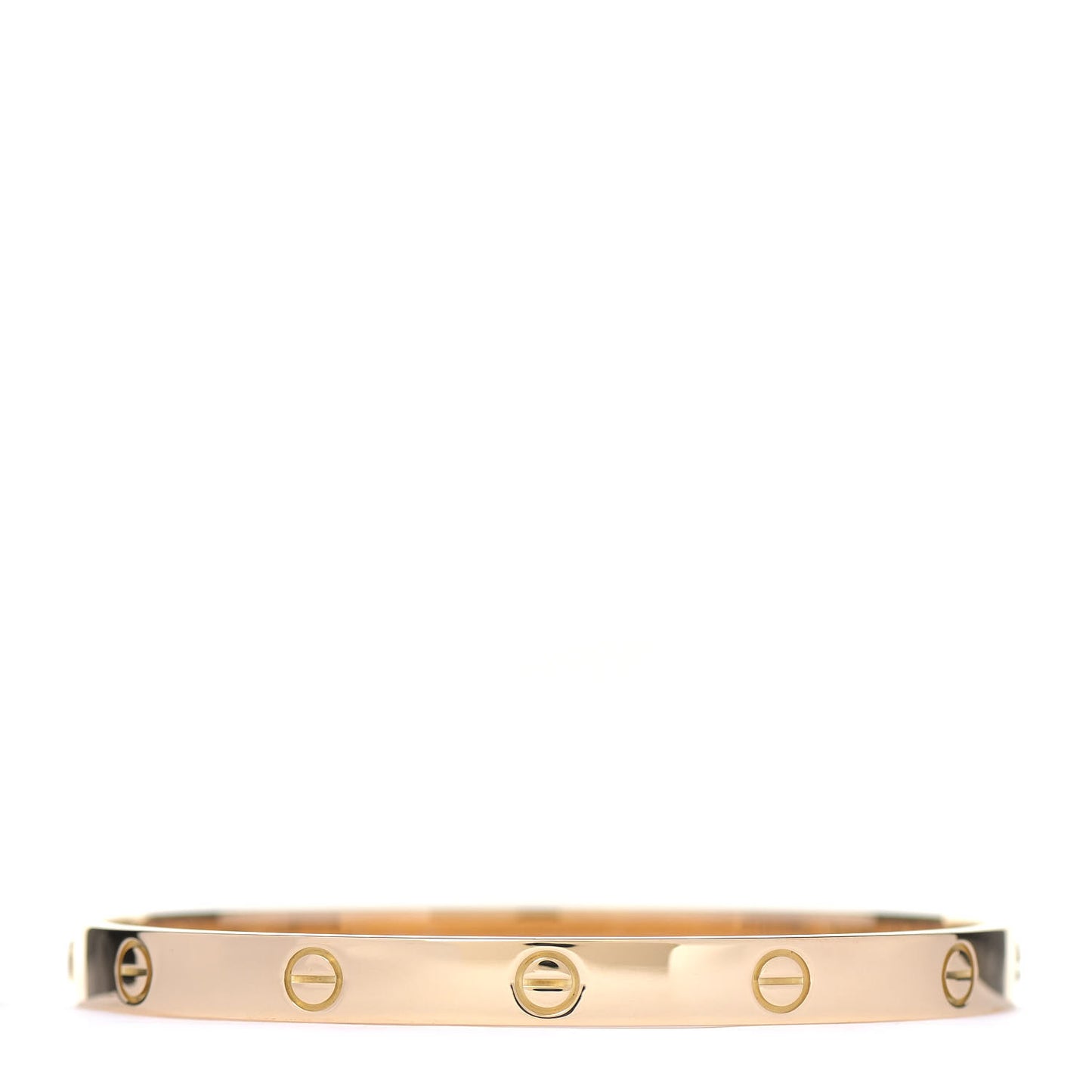 18K Yellow Gold LOVE Bracelet 19