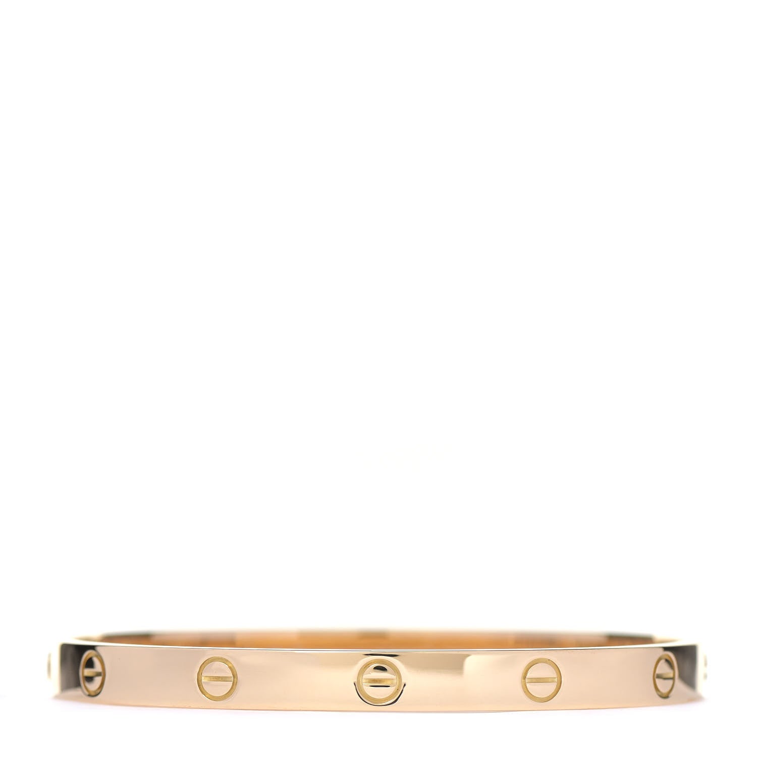Cartier 18K Yellow Gold LOVE Bracelet 19 1 of 4