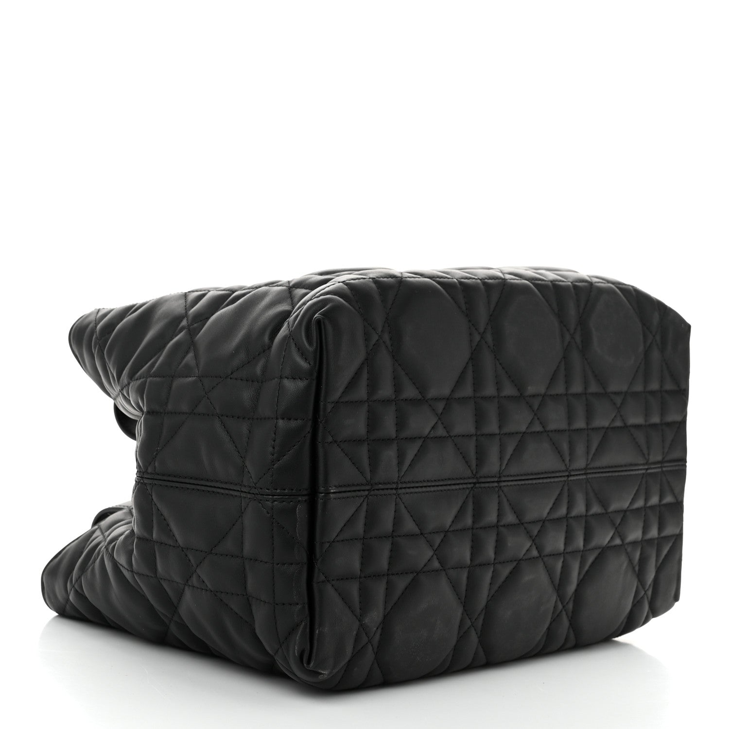 Christian Dior Calfskin Macrocannage Medium Toujours Black 5 of 11
