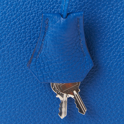 Hermes Togo Birkin 25 Bleu France 27 of 29