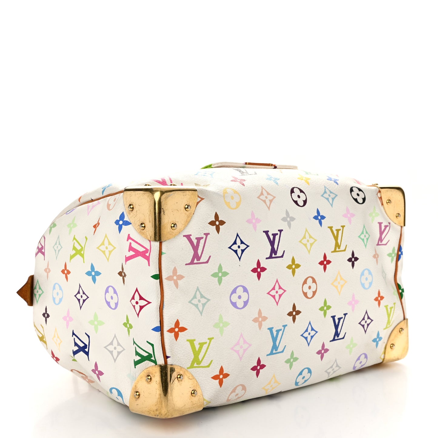 Monogram Multicolor Speedy 30 White