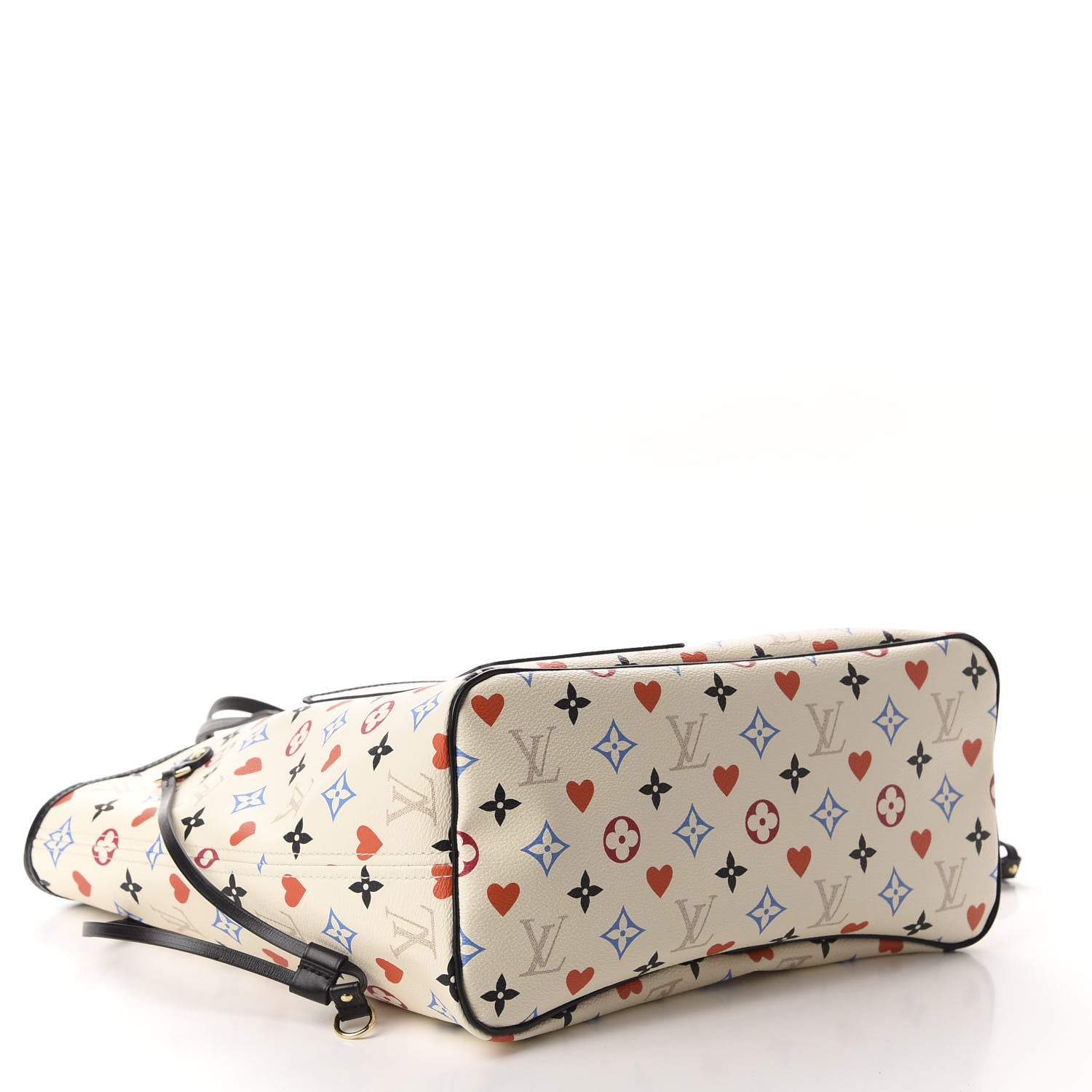 Louis Vuitton Game On Neverfull MM White 4 of 10