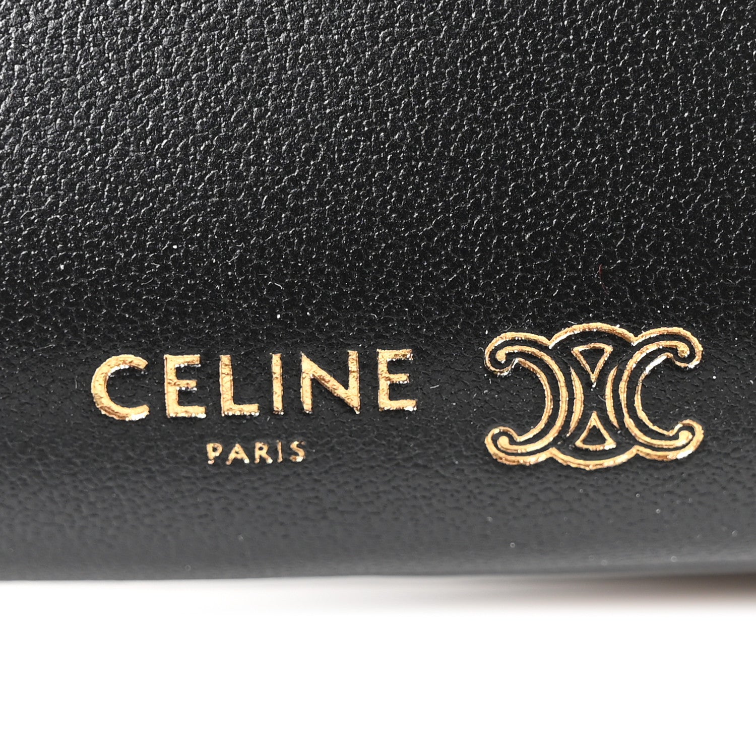 Celine Smooth Lambskin Trio Flap Crossbody Bag Black 6 of 10