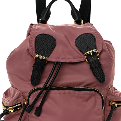 Burberry Nylon Medium Rucksack Backpack Mauve Pink 8 of 10