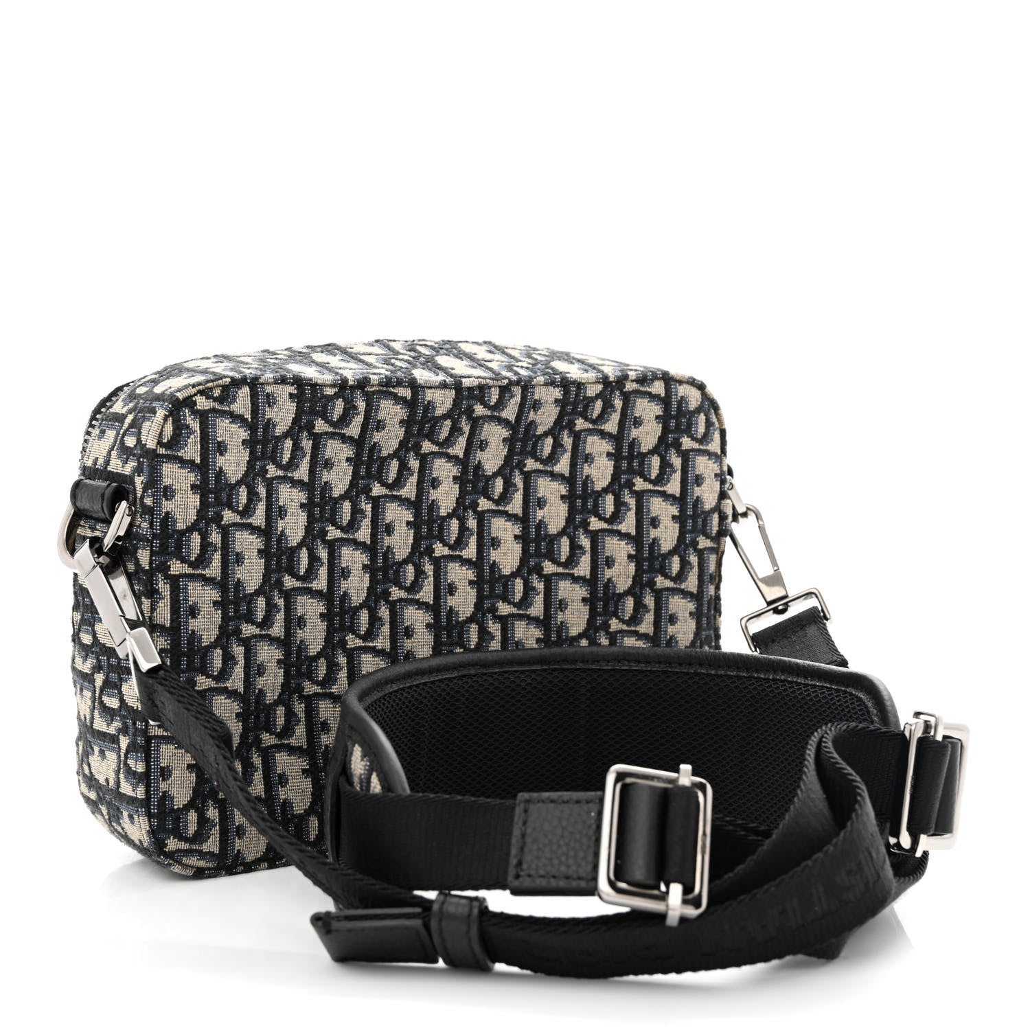 Christian Dior HOMME Oblique Safari Messenger Blue 3 of 13