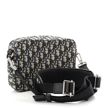 Christian Dior HOMME Oblique Safari Messenger Blue 3 of 13