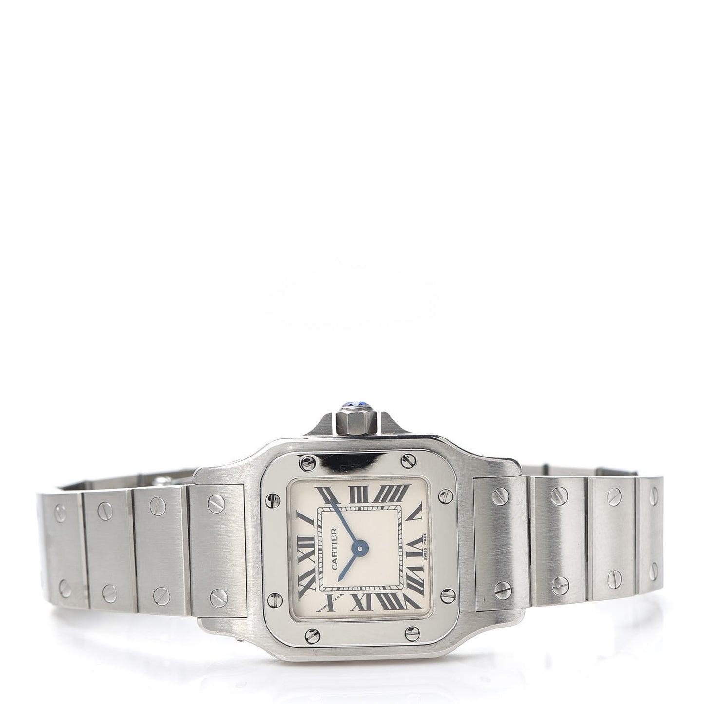 Stainless Steel 24mm Santos de Cartier Galbee Quartz Watch