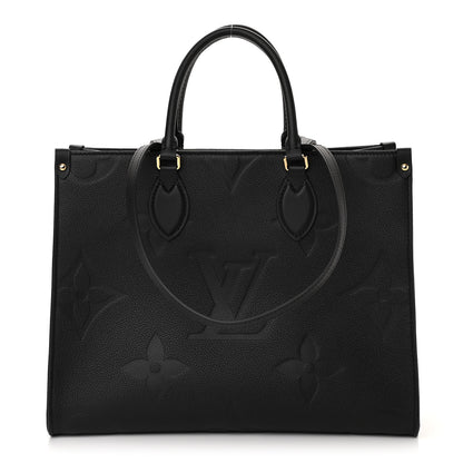 Louis Vuitton Empreinte Monogram Giant Onthego MM Black 1 of 8