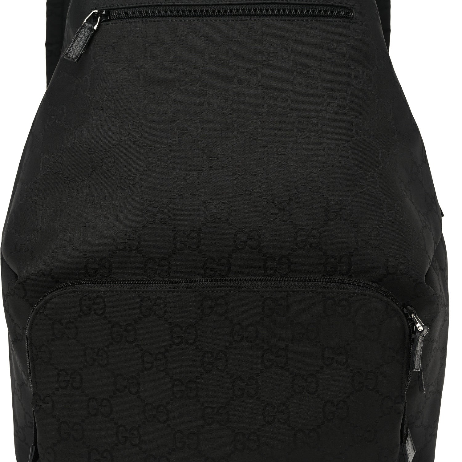 Gucci Nylon Monogram Medium Backpack Black 8 of 12