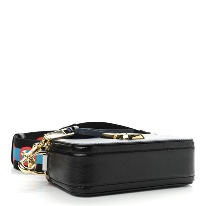 Marc Jacobs Saffiano Small Snapshot Camera Bag Blue Sea 4 of 11