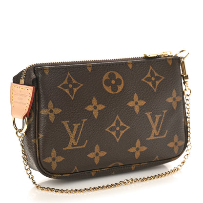 Louis Vuitton Monogram Mini Pochette Accessories 3 of 9