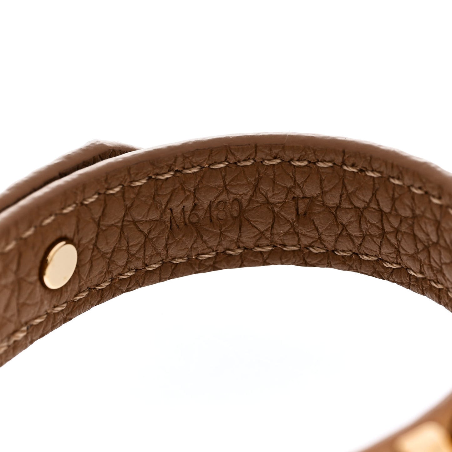 Epi Twist It Bracelet 17 Camel