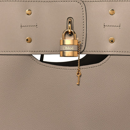 Chloe Smooth Grained Calfskin Medium Aby Tote Motty Grey 7 of 12