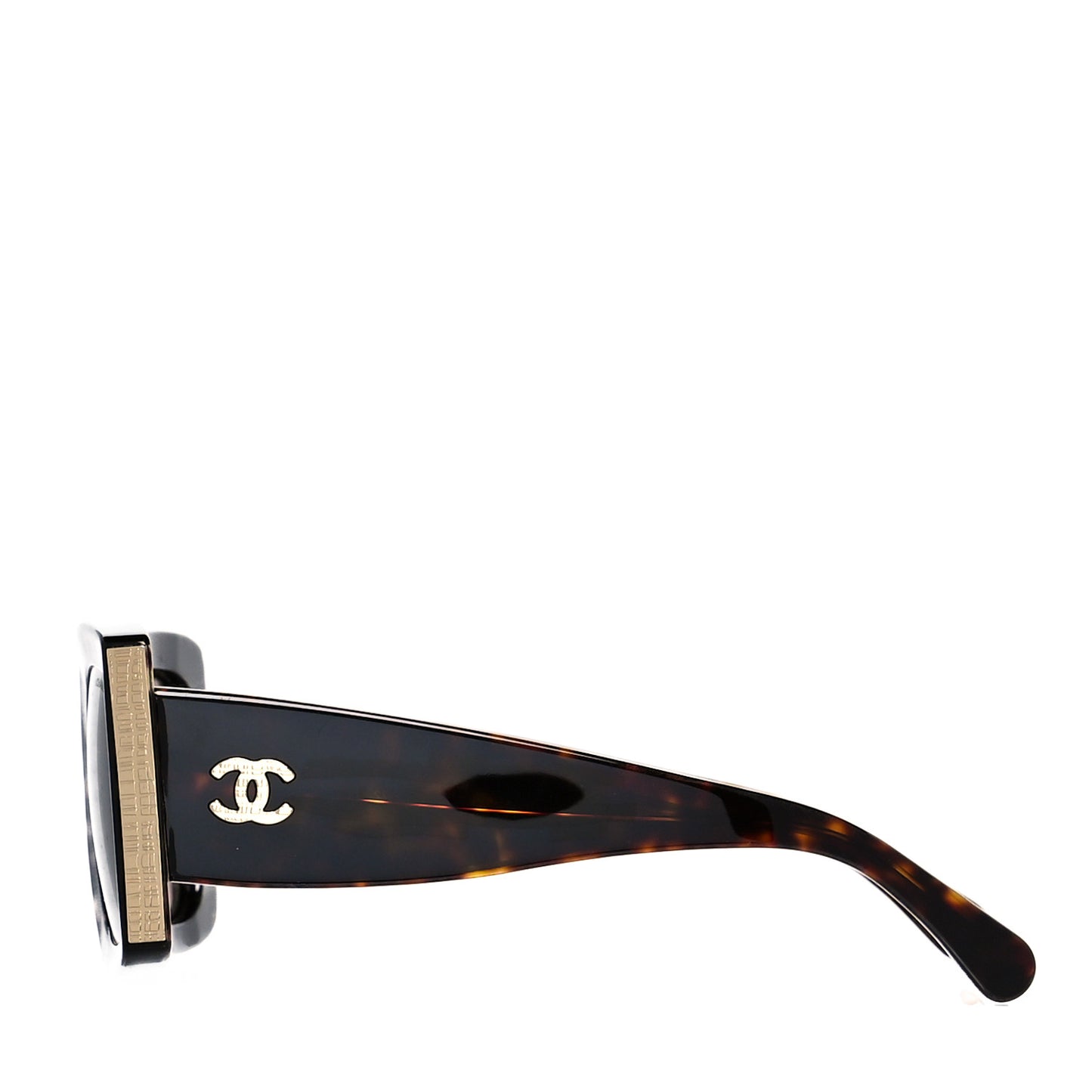 Acetate Rectangle Sunglasses 5435 Tortoise