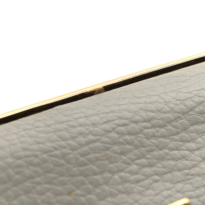 Chloe Grained Calfskin Medium Sally Flap Bag Grey 15 of 15