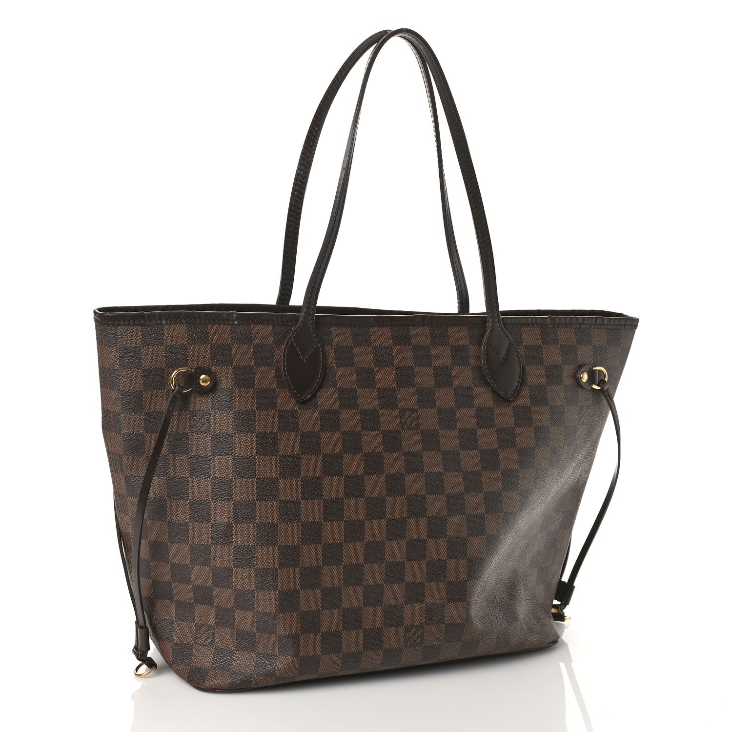 Louis Vuitton Damier Ebene Neverfull MM 3 of 15