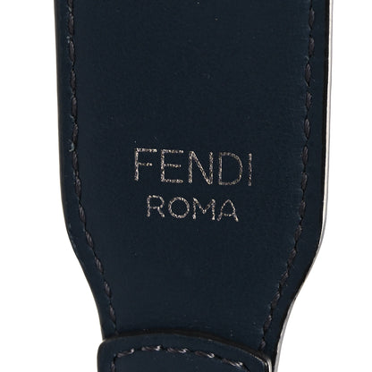 Fendi Calfskin Adjustable Strap You Navy 4 of 5