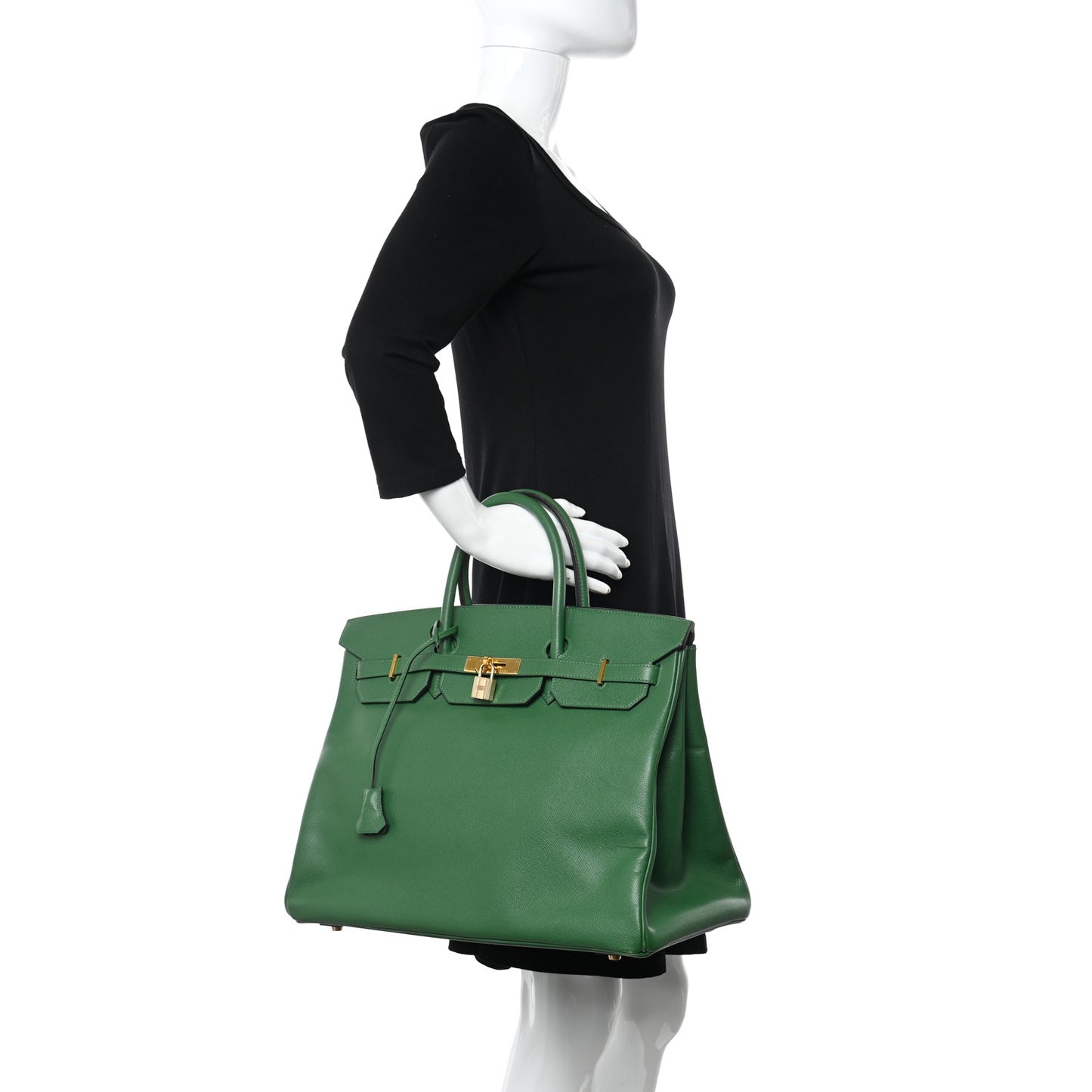 Epsom Birkin 40 Vert Bengale
