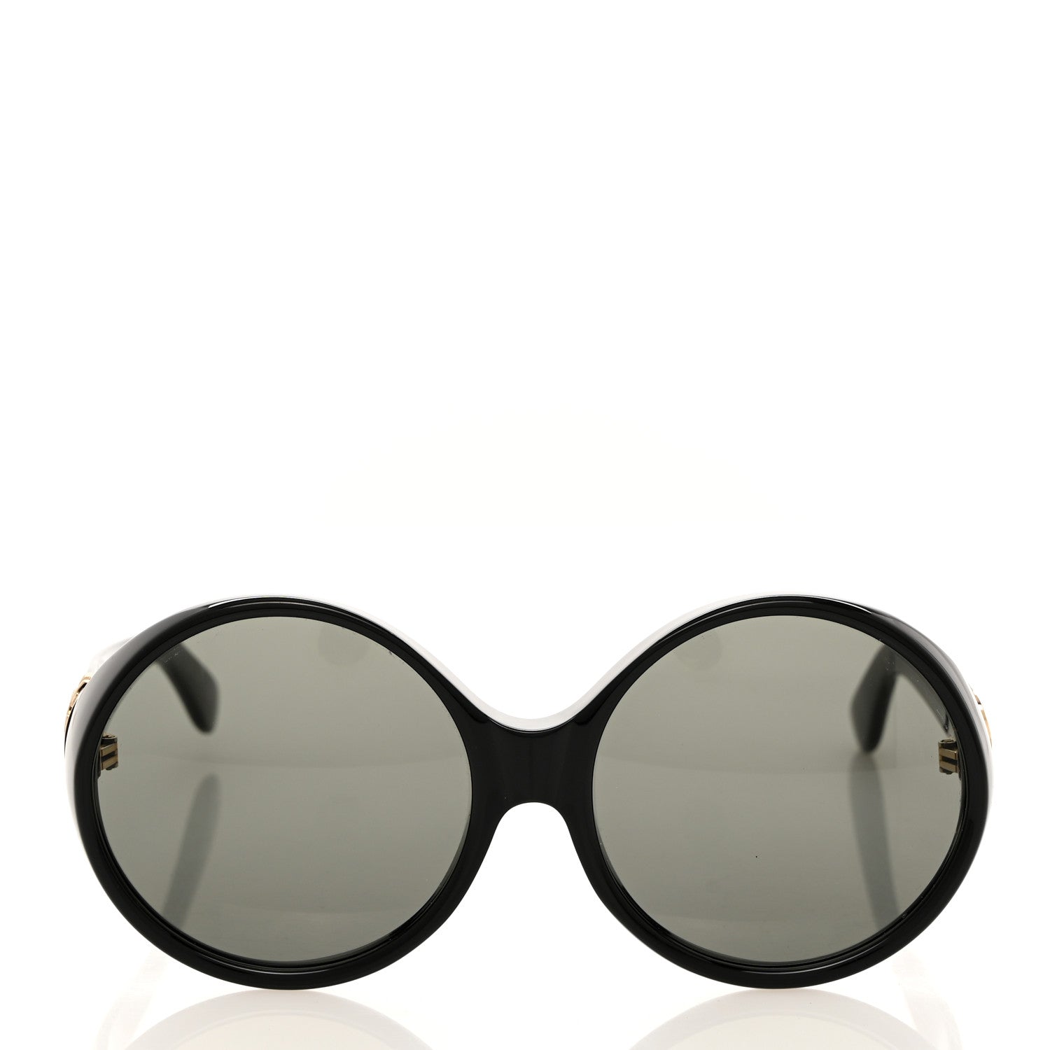Saint Laurent Round SL M1 Sunglasses Black 3 of 8