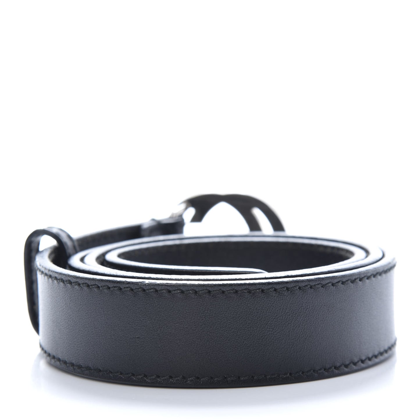 Calfskin Interlocking G Belt 90 36 Black