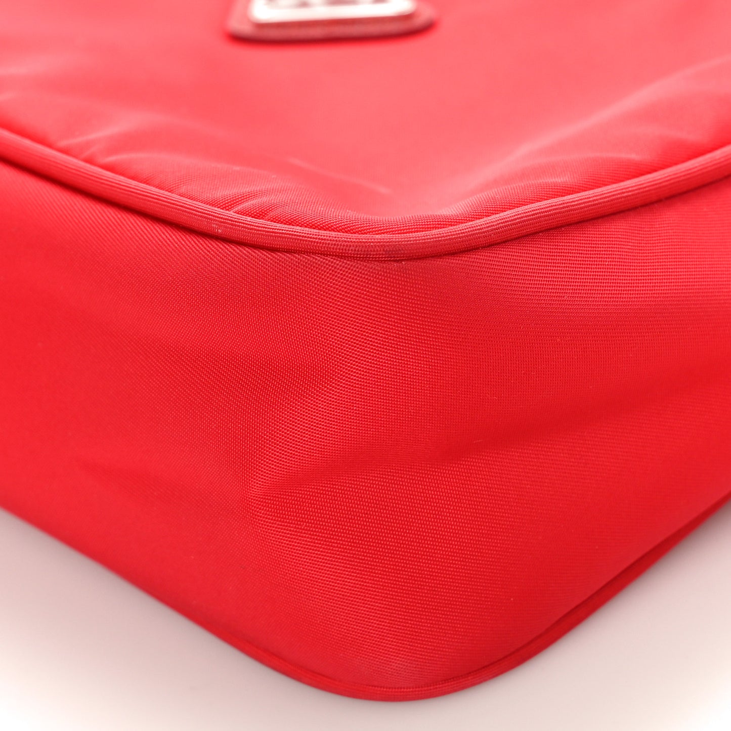 Tessuto Nylon Mini Re-Edition 2000 Bag Rosso