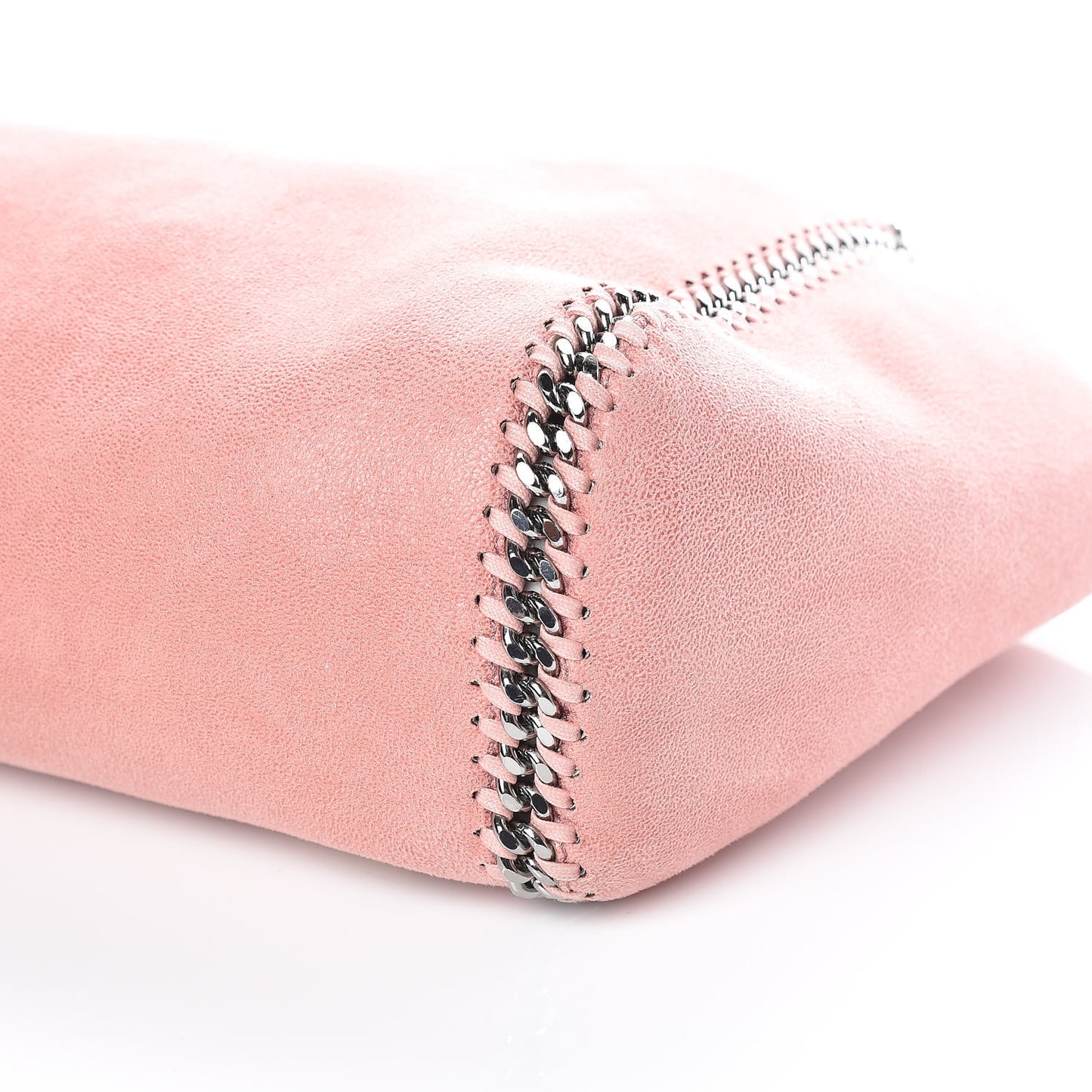 Shaggy Deer Falabella Reversible Tote Blush Pink Beige