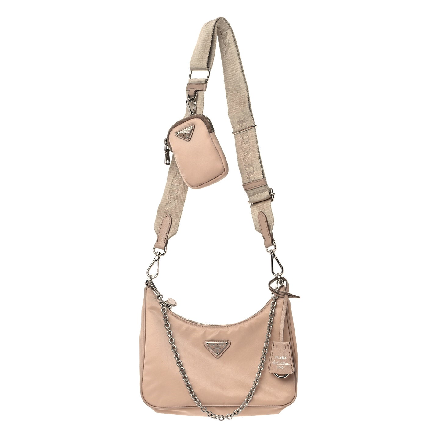 Nylon Re-Edition 2005 Shoulder Bag Cammeo