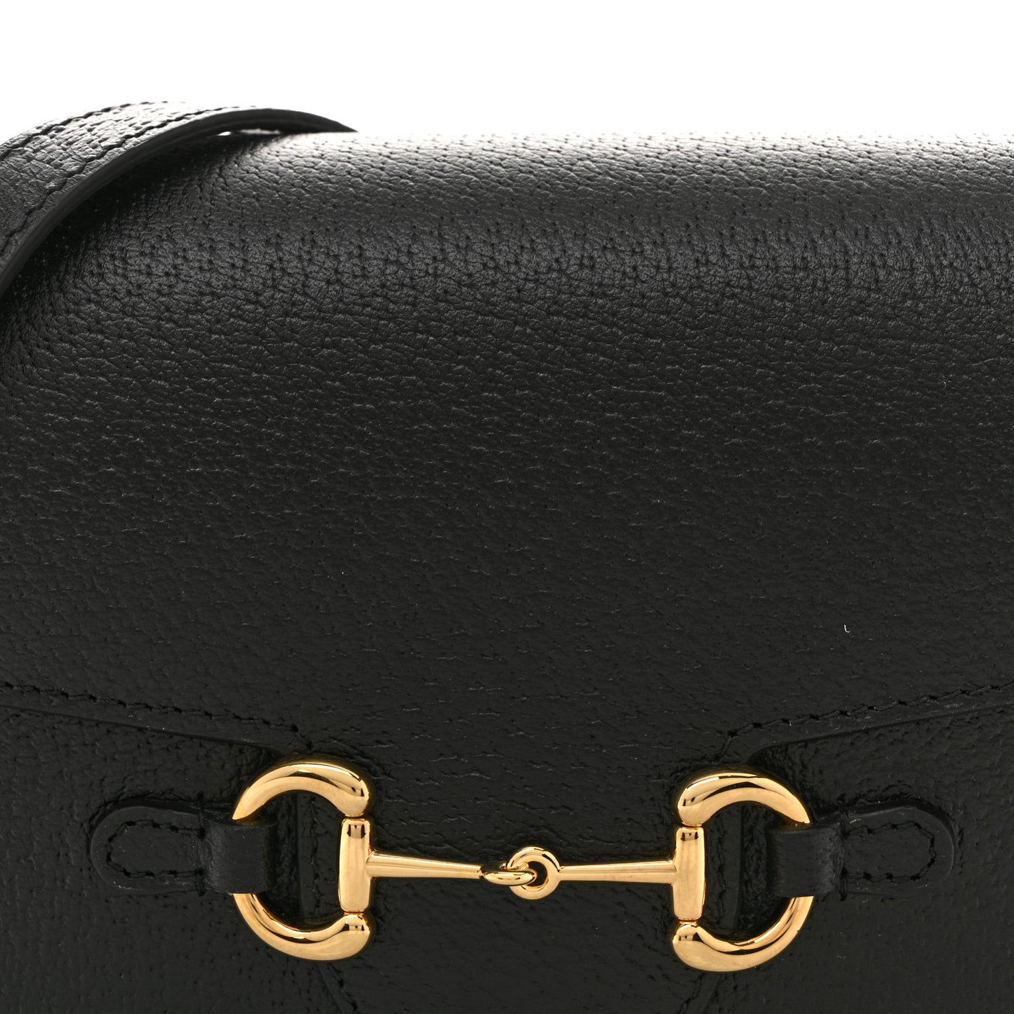 Calfskin Horsebit 1955 Shoulder Bag Black