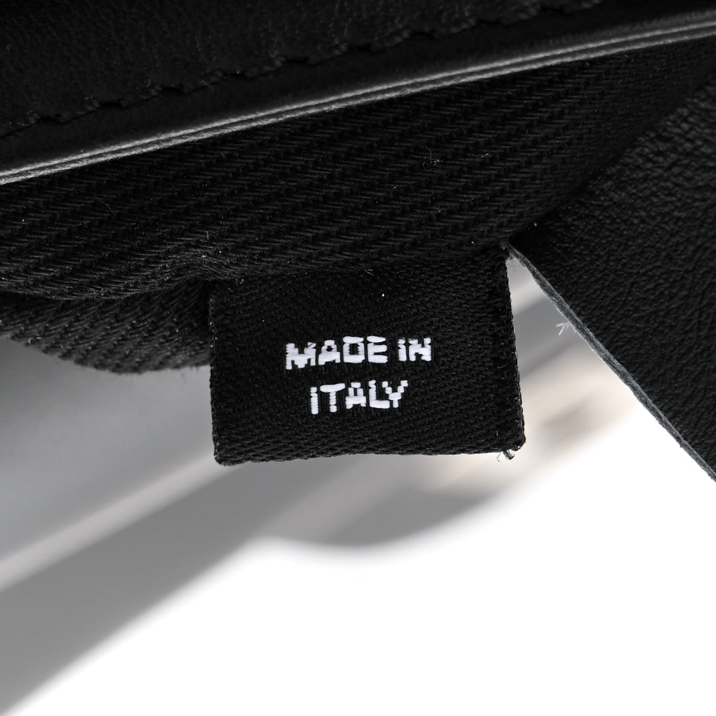 Calfskin Quilted CC Uniform Flap Belt Bag Black