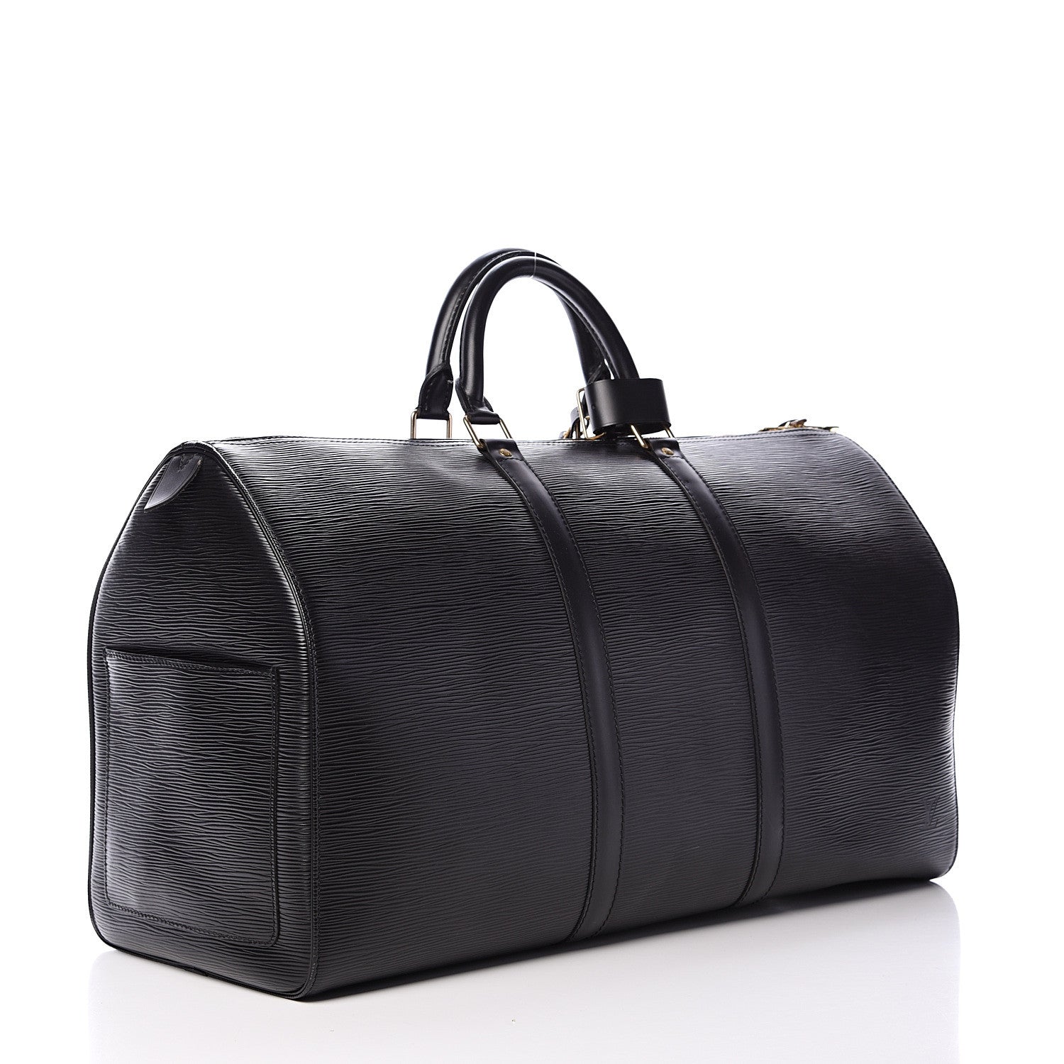 Louis Vuitton Epi Keepall 50 Black 2 of 14