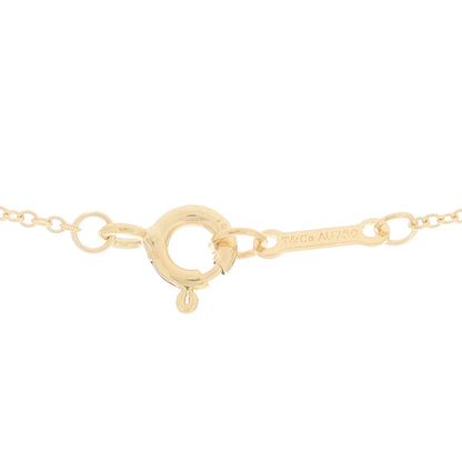 Tiffany 18K Yellow Gold Diamond Paloma Picasso Love & Kisses Pendant Necklace 4 of 7