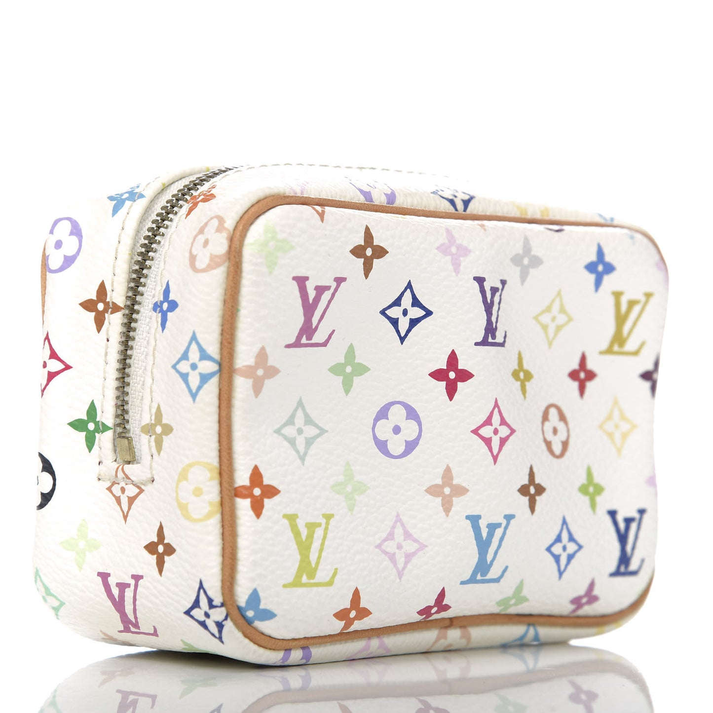 Monogram Multicolor Trousse Wapity White