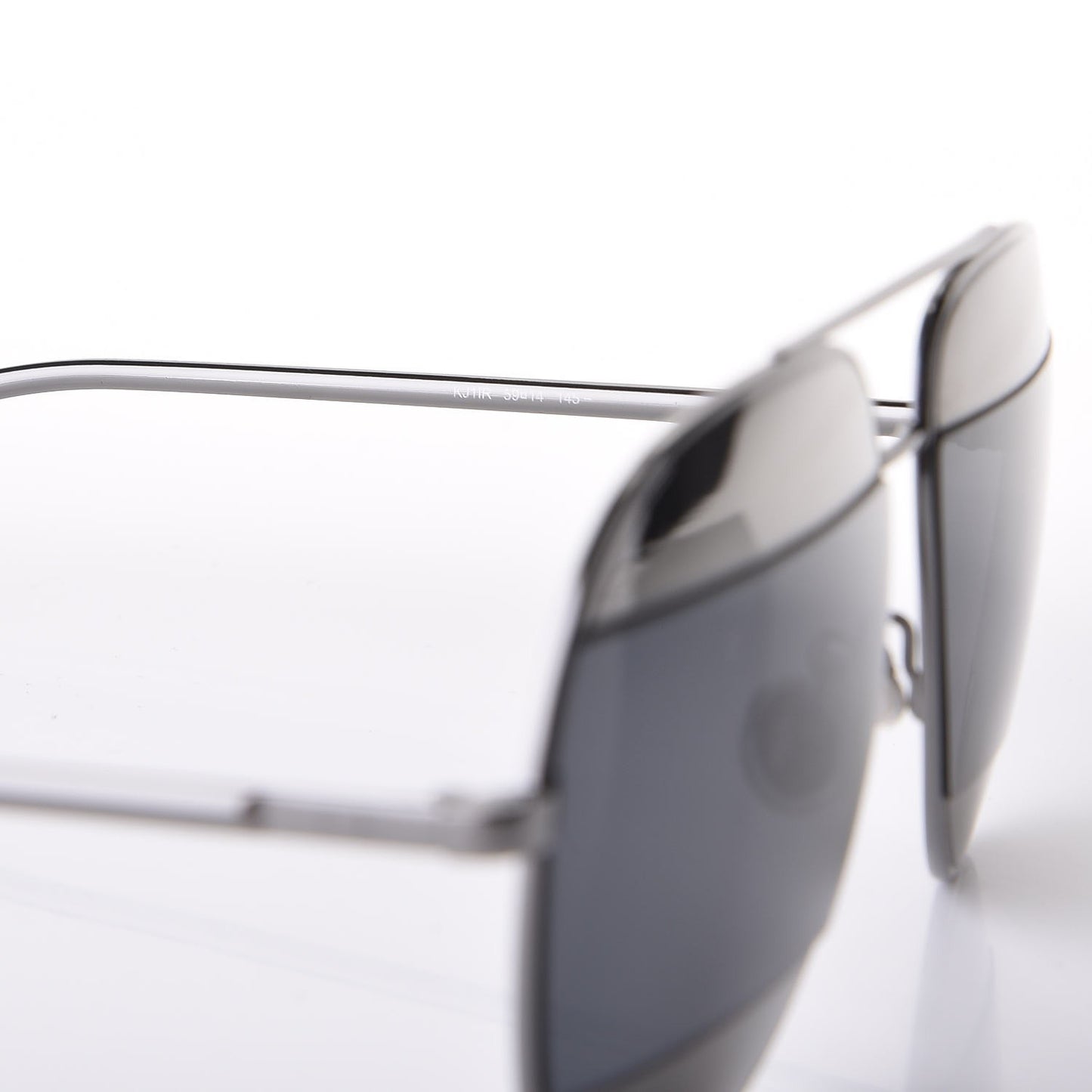 Split 1 Aviator Sunglasses Silver