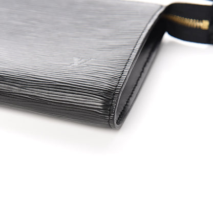Louis Vuitton Epi Pochette Accessories 24 Black 9 of 10