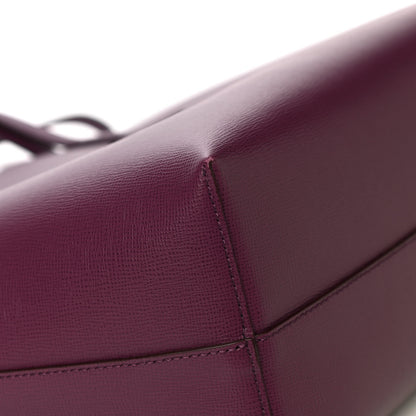 Tom Ford Grained Calfskin Small T Tote Bordeaux 12 of 12