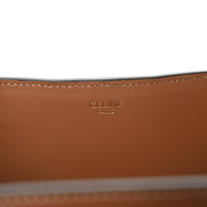 Celine Smooth Calfskin Triomphe Medium Louise Bag Tan 7 of 11