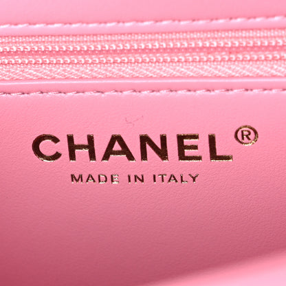 Chanel Shiny Caviar Preppy Coco Small Flap Rose 6 of 11