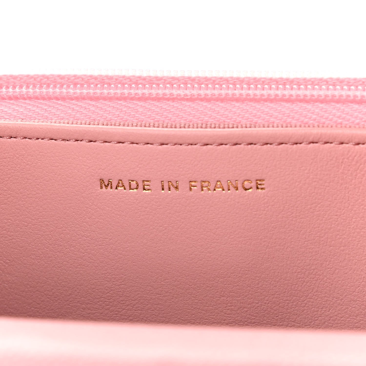 Chanel Caviar Quilted Wallet on Chain WOC Light Pink 7 of 12