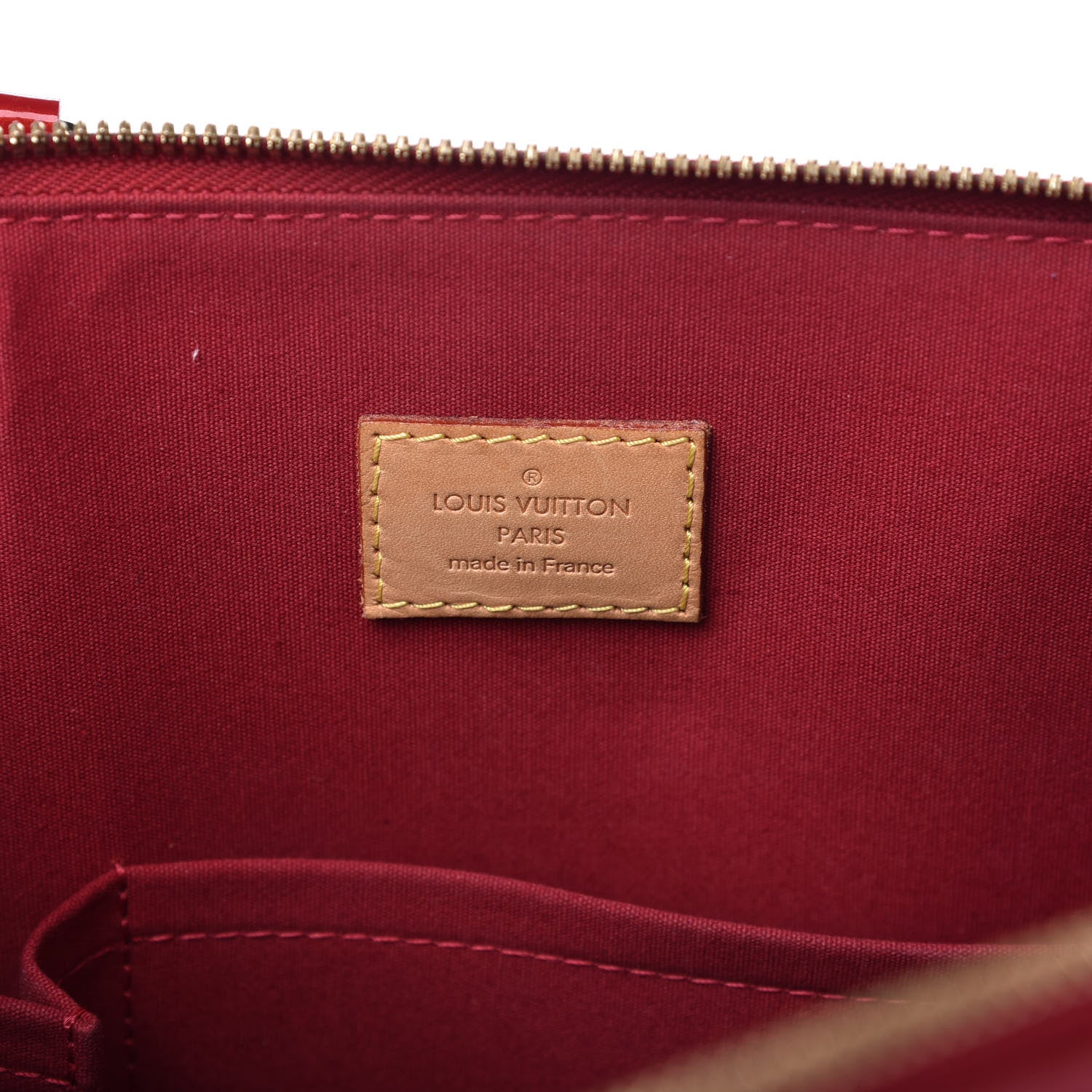 Louis Vuitton Vernis Alma GM Pomme D'Amour 8 of 9