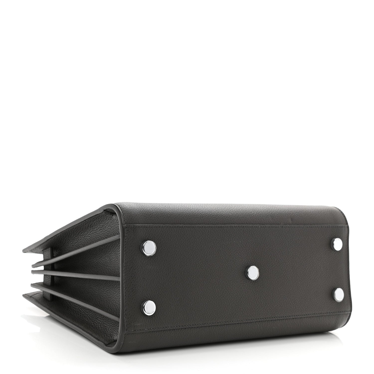 Saint Laurent Grained Calfskin Baby Sac De Jour Coal 4 of 10