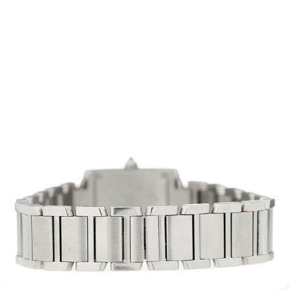 Cartier Stainless Steel 20mm Tank Francaise Quartz Watch 3 of 4