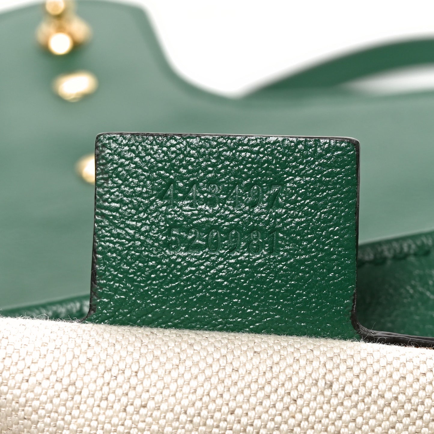 Azalea Calfskin Enamel Matelasse Diagonal Small Torchon GG Marmont Shoulder Bag New Shamarock Emerald