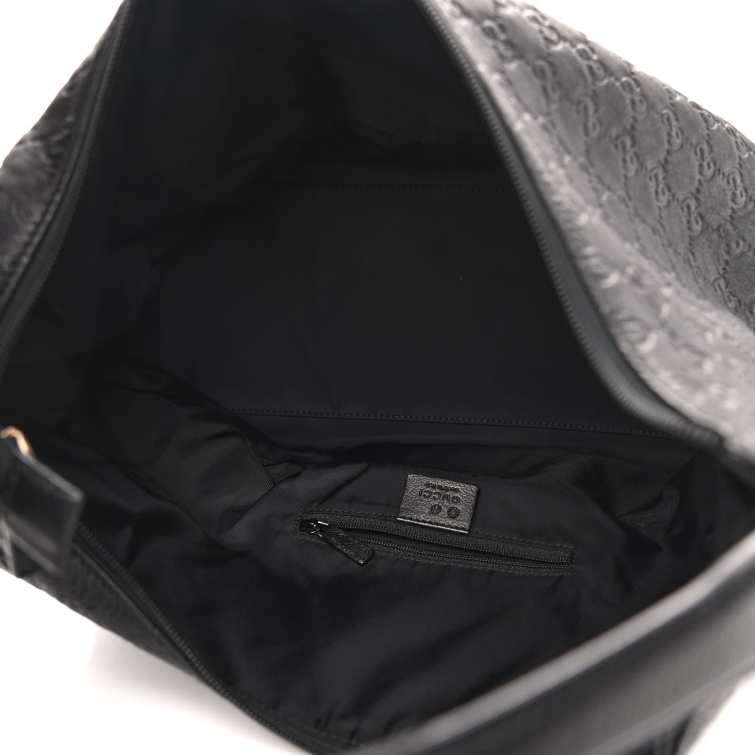 Gucci Guccissima Large Hobo Black 5 of 11
