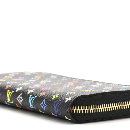 Louis Vuitton Monogram Multicolor Zippy Wallet Black Grenade 10 of 10