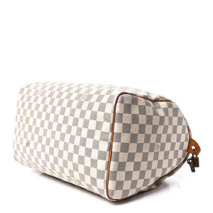 Louis Vuitton Damier Azur Speedy 35 10 of 14