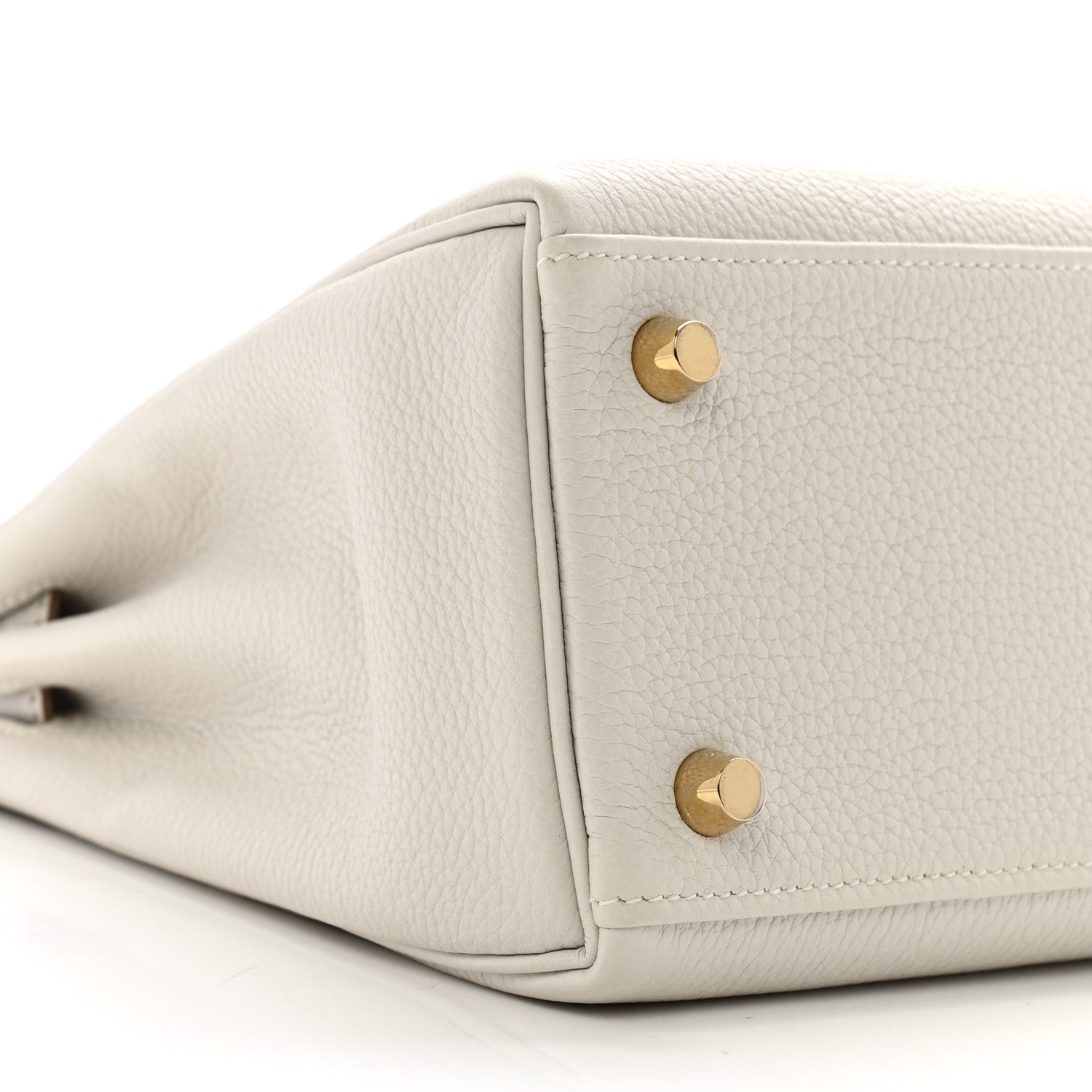 Hermes Togo Kelly Retourne 25 Gris Pale 10 of 11